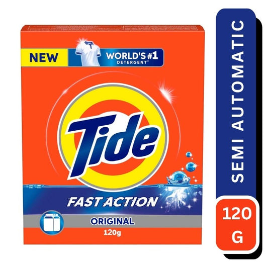 TIDE Semi  Automatic Detergent powder 120Gm 72 pcs