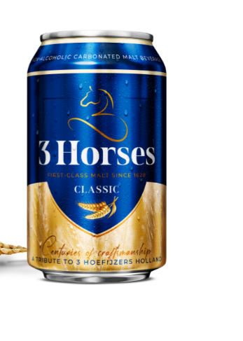 3 HORSE 500 ML CTN