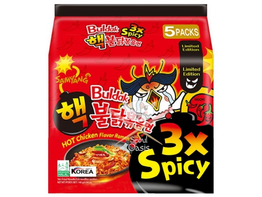 Hot Chicken Ramen 3X