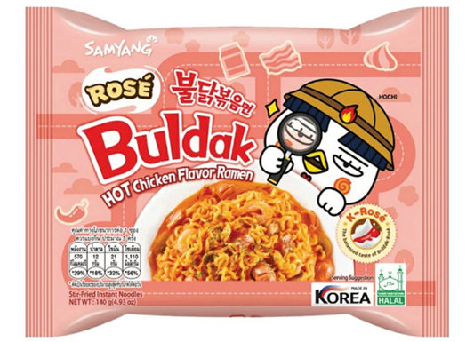 Hot chicken Ramen Carbo(pink)