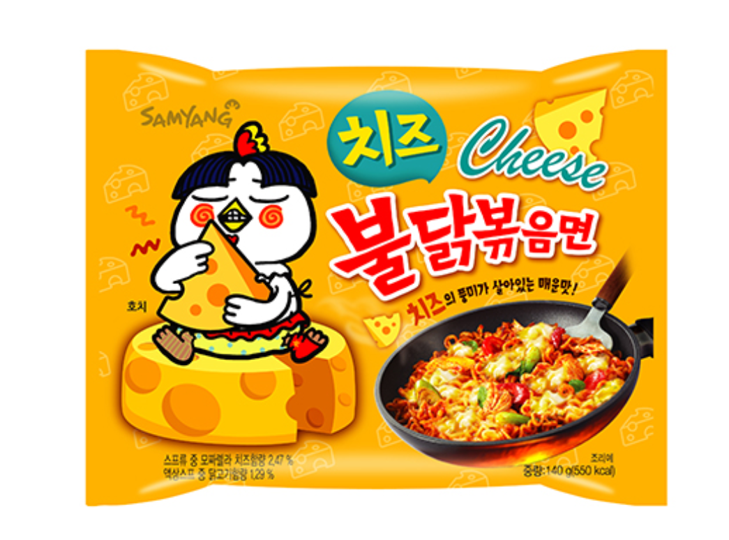 Hot Chicken  Ramen cheese