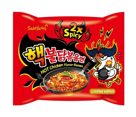 Hot Chicken Flavour Ramen 2x